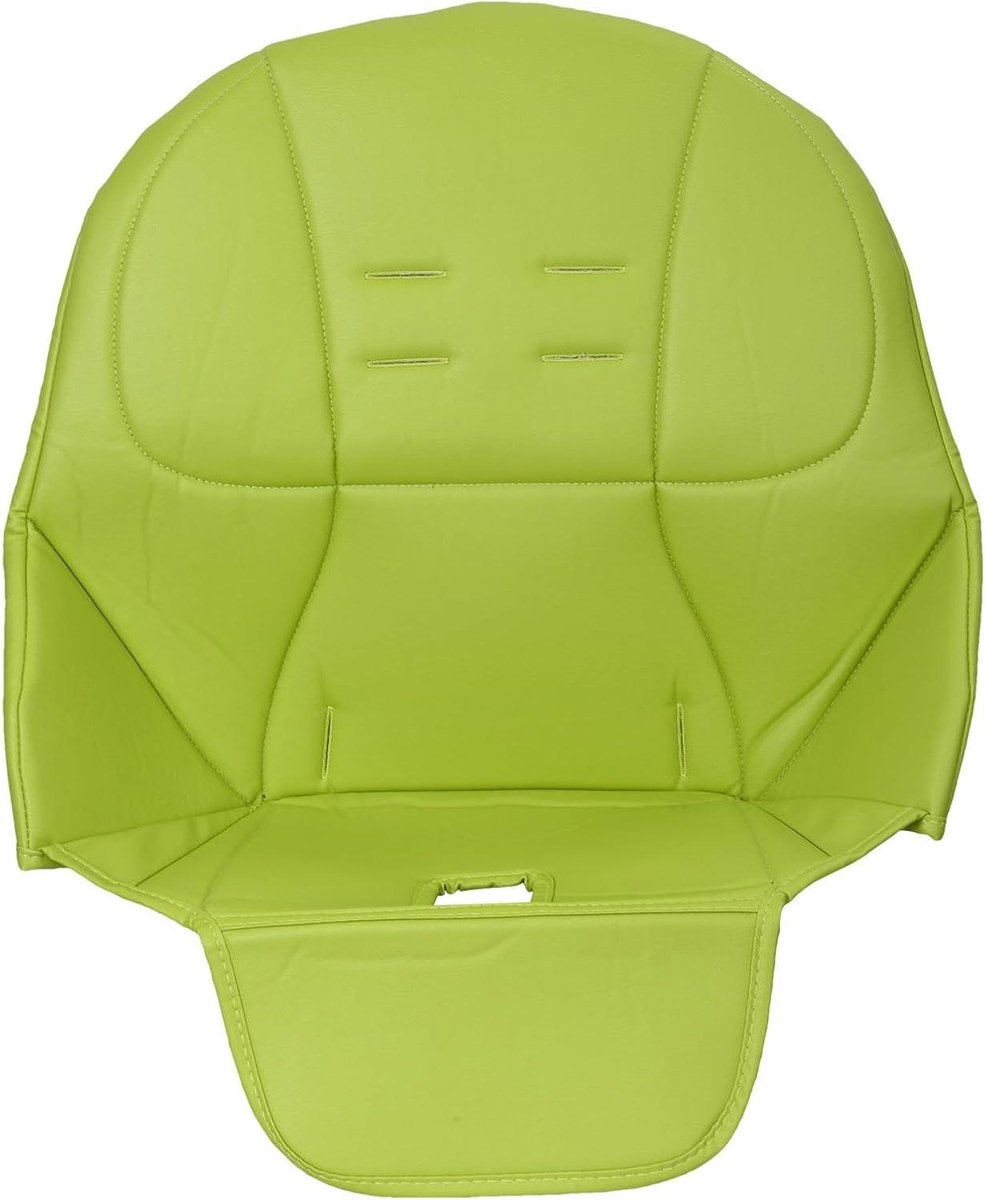 Zitkussen Kinderstoel - Stoelkussen Kinderen - Comfortabel Eten - Voorkomt Stoelschade - 80x40x2cm - Groen