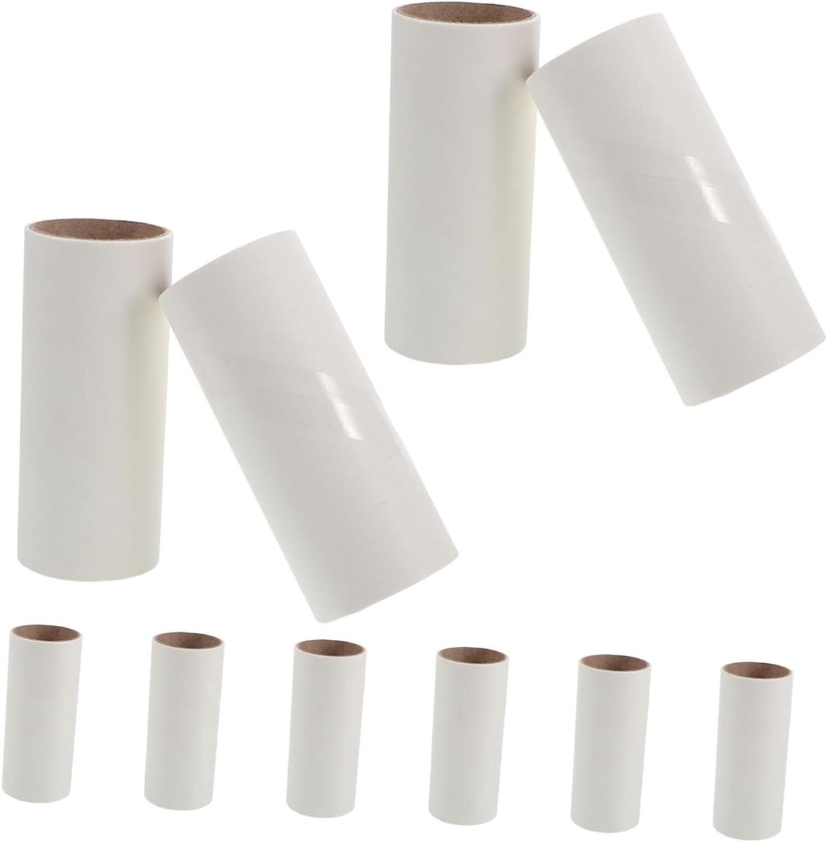 Mini Lintroller Navullingen - Pluisroller Haarroller - Kleding Reinigen - Extra Plakkerig - 10 stuks - Wit