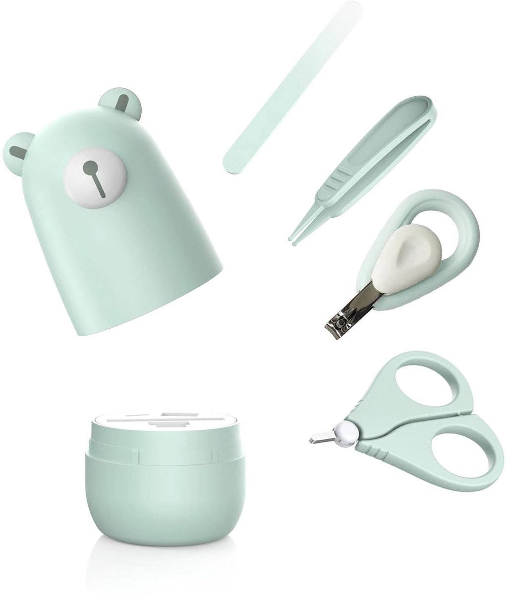 Omgoods - Babyverzorgingsset voor Nieuwe Ouders in Groen