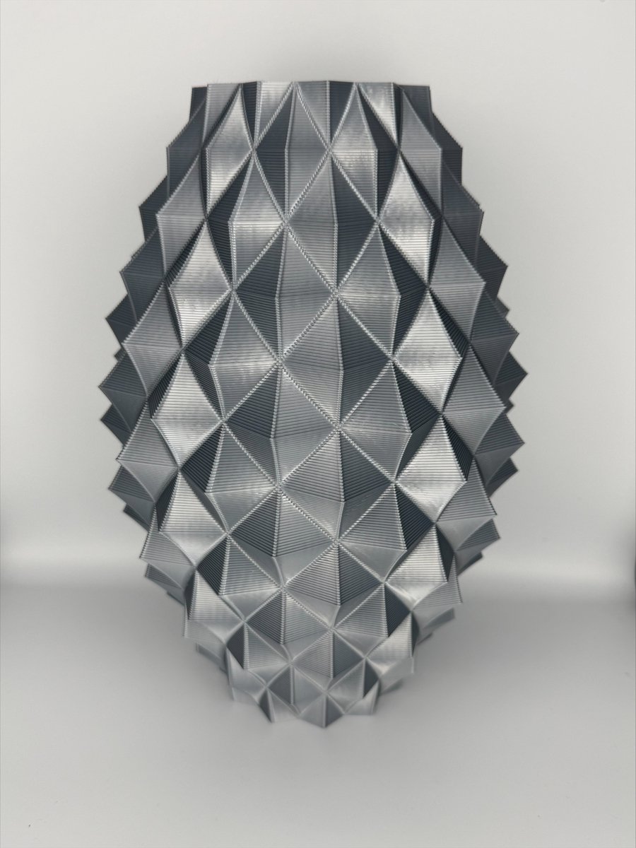 Vaas - Geometric - Zilver