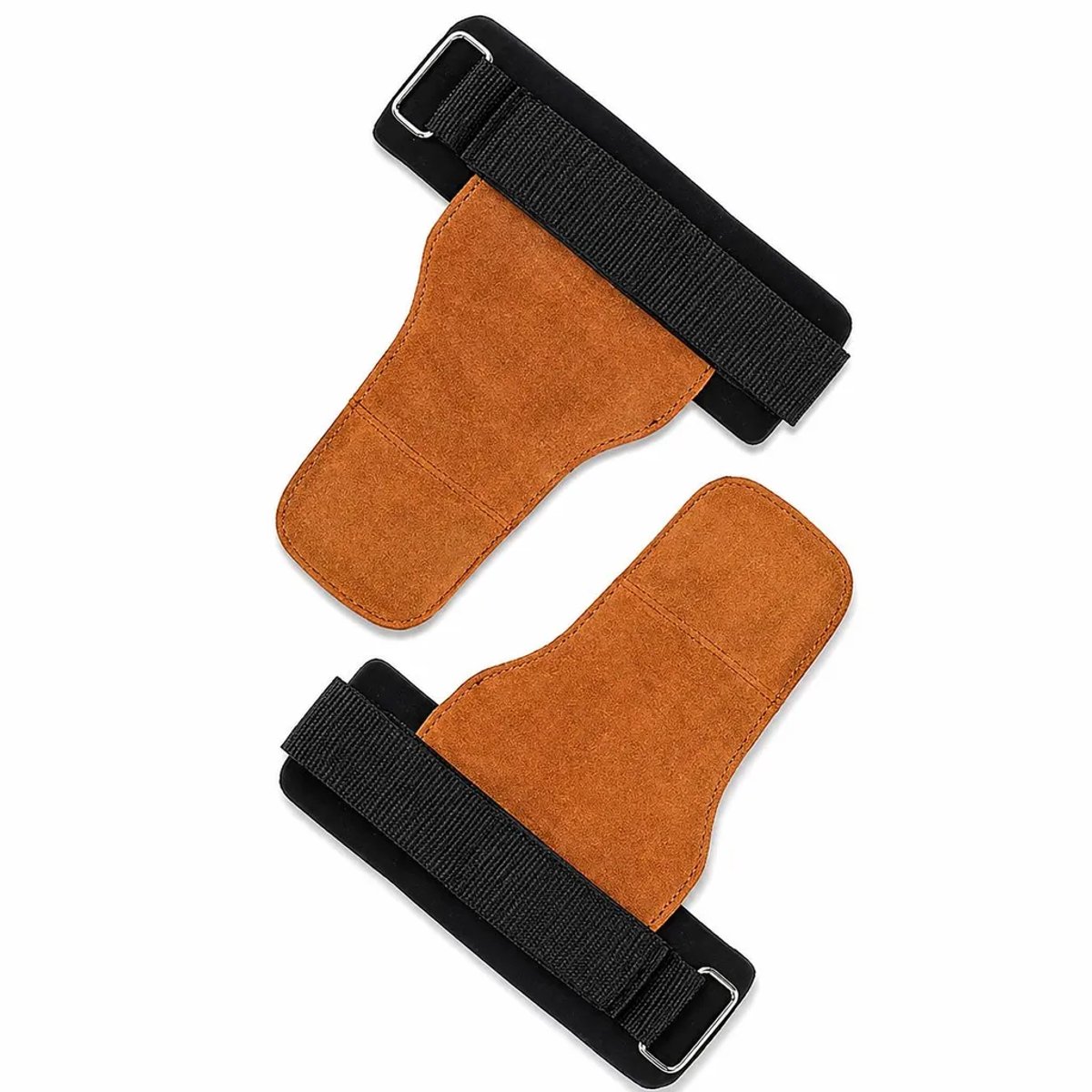 Een set van twee gewichthefbanden Geschikt voor polsbanden, antislip en Geschikt voor leren vulling, Geschikt voor fitness, krachttraining en gymactiviteiten.