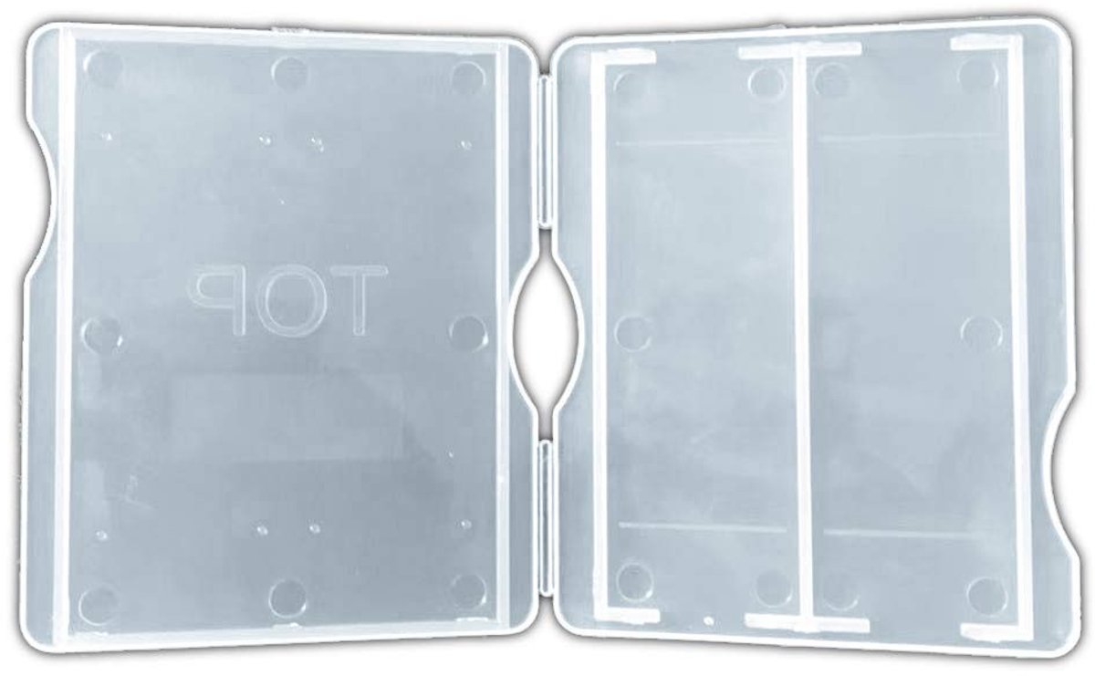 Microscoop Slide Box - Helder - 10 Stuks - PP - Voor Microscopie