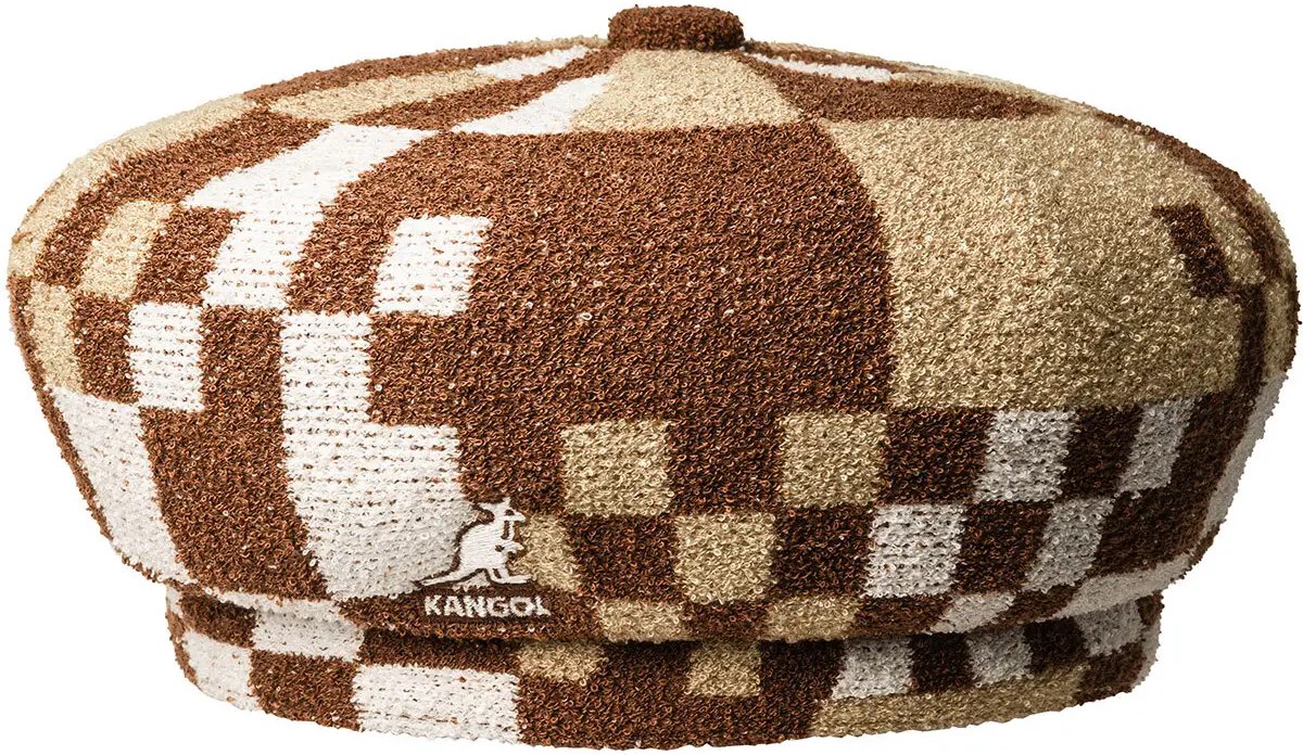Gingham baret Kangol Pop Jax