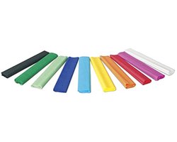 Gimboo Kreppapier - Gedroogd Papier - Knutselen en Decoratie - 10 Stuks Mix Kleuren - 25 x 200 cm - Assorti