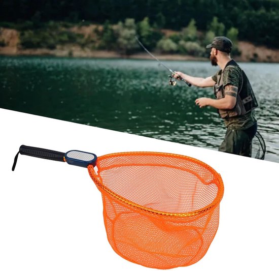 Vliegvissen Schepnet - Visnet - Vissen Op Zee - Grote Capaciteit - 15-30 kg - Zwart — afbeelding 2