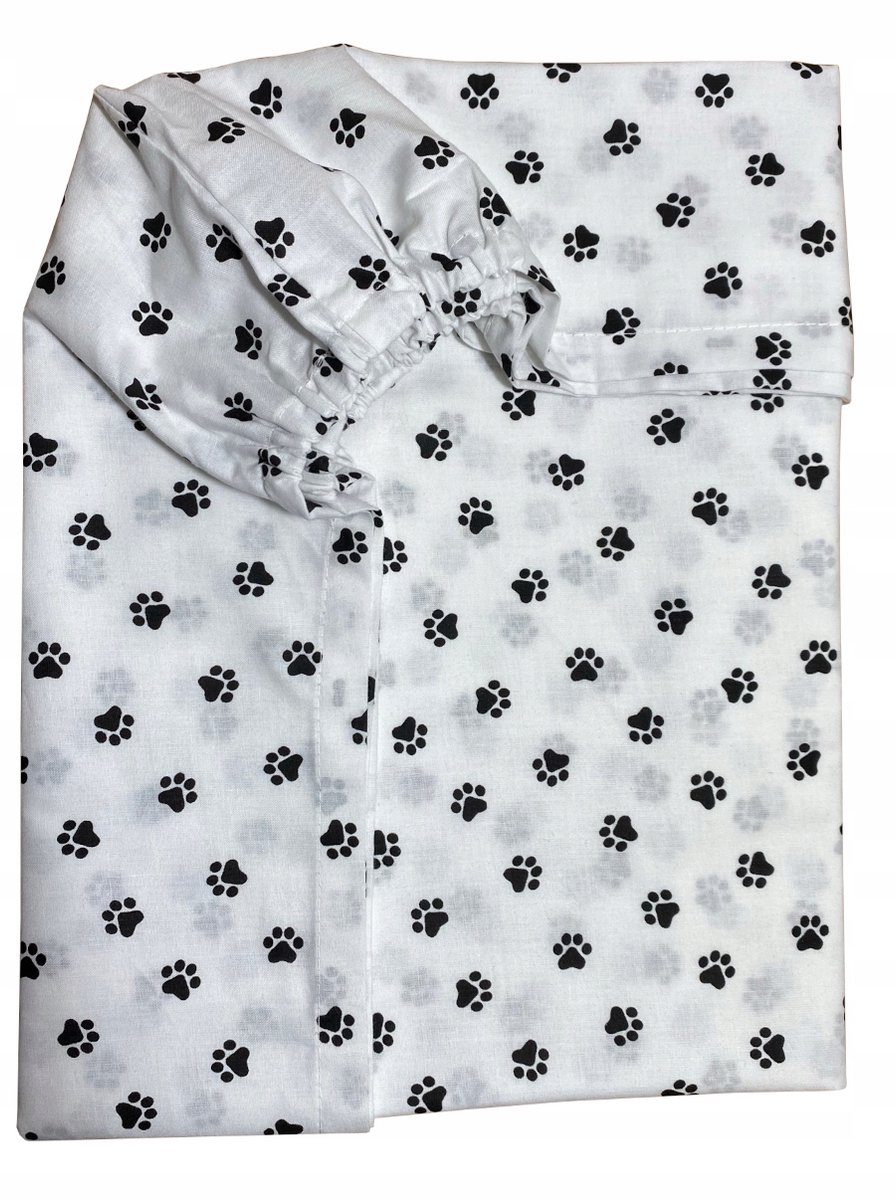 Merkloos Kinderledikant Laken met Elastiek 140x70 cm - Wit