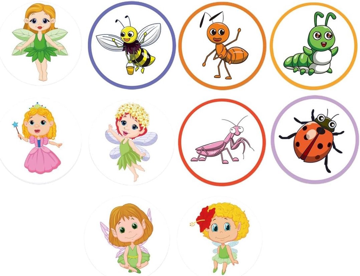 Kleurrijke Plakstickers voor Toilet, 10 Stijlen met Interessante Varkens, Herbruikbare Plakstickers voor Jongens en Meisjes, Educatief en Leuk