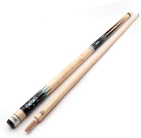 Biljart Keu - Carambole Keu - Carambole Spelen - Verstelbaar Gewicht - 142 cm - Wit — afbeelding 2