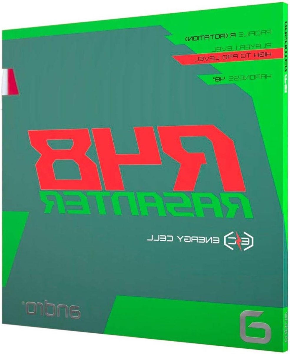 Tafeltennis Rubbers - Tafeltennis Bladen - Spin en Tempo - Maximale Rotatie - 17 mm - Rood