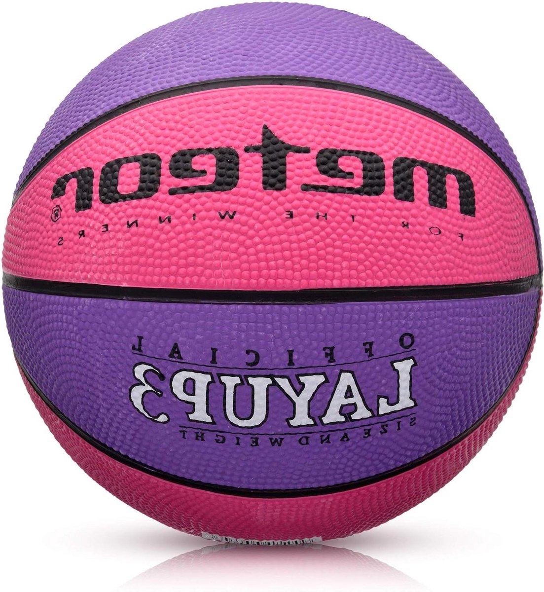 Basketbal - Bal voor Kinderen - Recreatief Spelen - Antislip Oppervlak - Maat #3 - Roze
