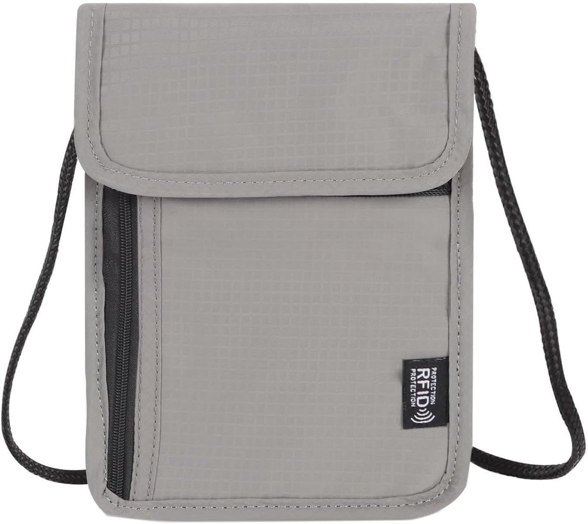 Borsttas - Grijs - Unisex - Waterdichte Organizer met RFID-bescherming - Voor Reizen en Dagelijks Gebruik