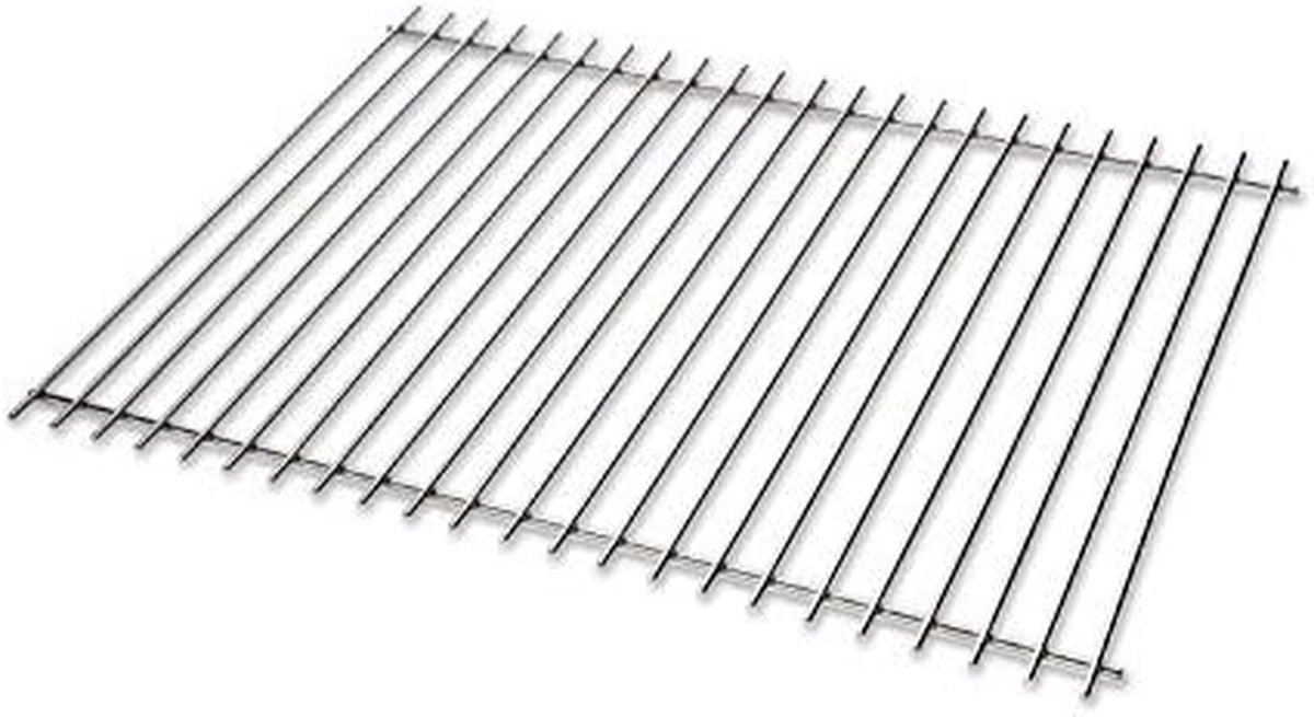 RVS Kookrooster - Grillrooster Barbecue - Buiten Koken - Inkortbare Constructie - 50x37cm - Zilver
