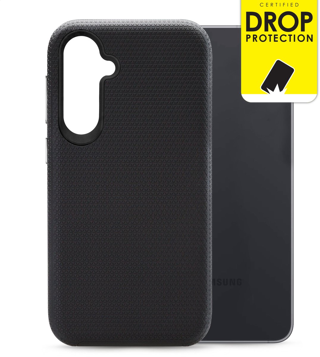 My Style Tough Case for - Geschikt voor Samsung Galaxy S25 FE - 5G/S26 FE 5G Black