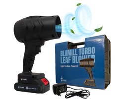 BluMill Turbo Bladblazer - Accu Bladblazer - Draadloos - 18,5V 2,0Ah - Incl. Accu en Oplader - Lichtgewicht