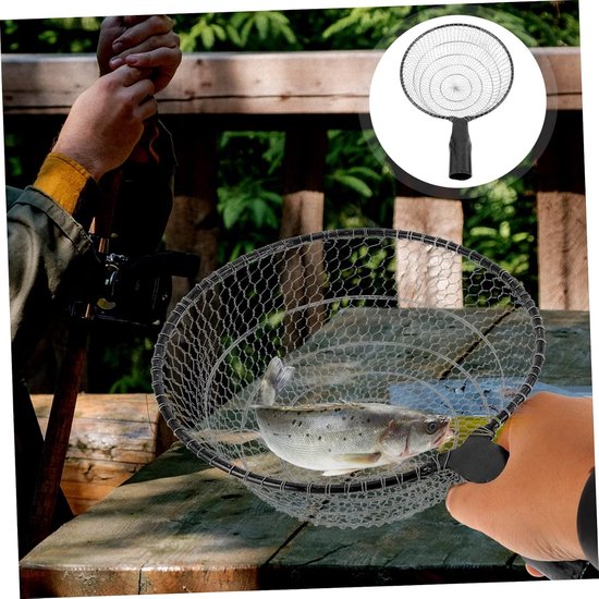 Visnet - Schepnet Vangnet - Vissen - Snelle Waterfiltering - 31x21cm - Zoals getoond — afbeelding 4