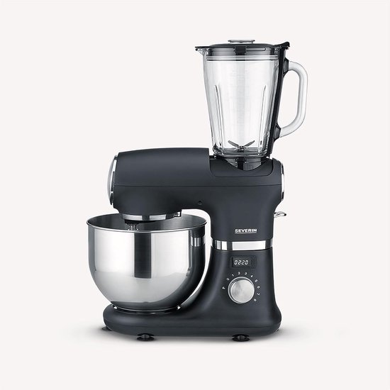 Blender Opzetstuk - Glazen Blenderkan - Smoothies Maken - Temperatuurbestendig Glas - 1.5 Liter - Transparant van Blender — afbeelding 3