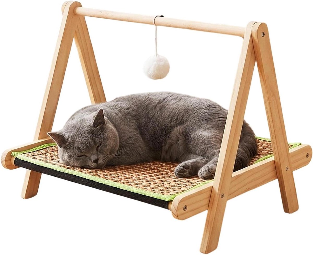 Kattenkrab Bed - Krabmat Ligstoel - Spelen Klimmen Slapen - Anti-Kiep Ontwerp - 42 x 25.5 x 9 cm