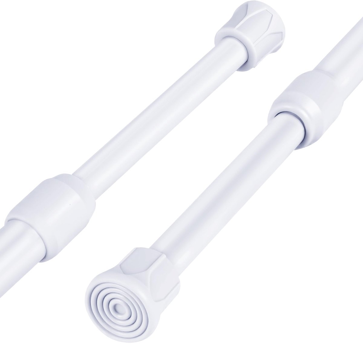 Telescoop Klemmstangen 2 Stuks, Verstelbaar van 40-70 cm, Wit