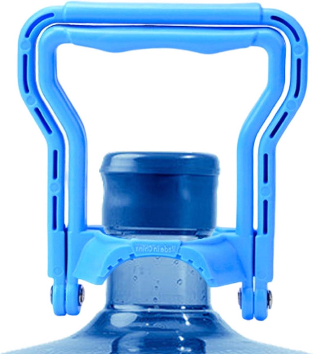 Waterfles Draaghengel - Wateremmer Handvat - Water Tillen - Stevige Grip Textuur - 19 Liter - Blauw