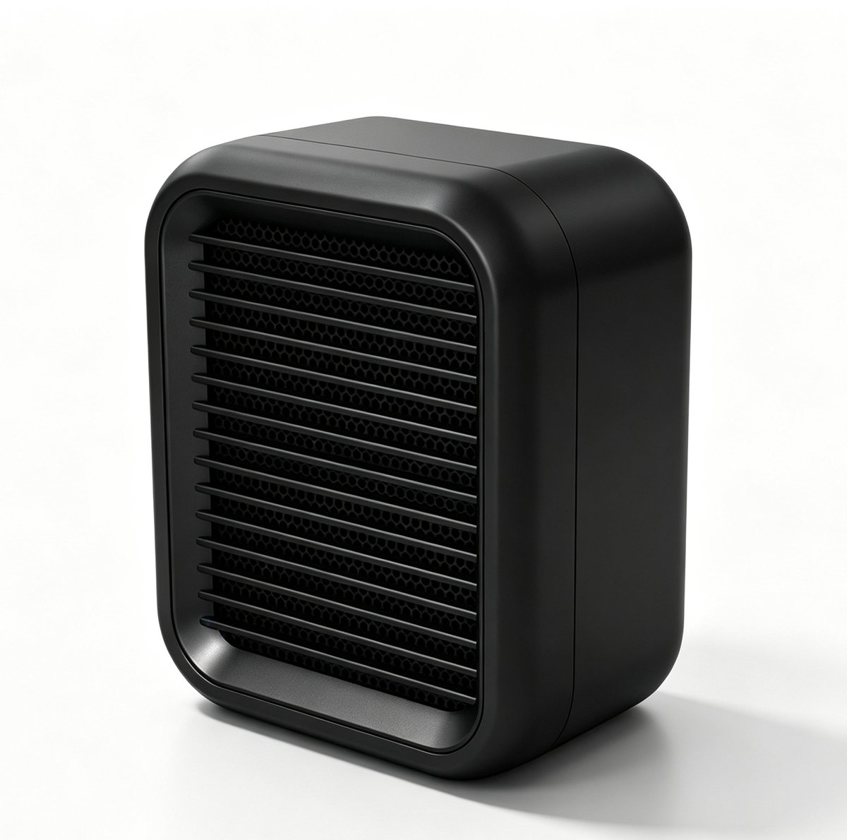 Verwarming - Heteluchtblazer - Elektrische verwarming - 14x8.7x17.1cm - Geschikt voor slaapkamers, badkamers, thuiskantoren en woonkamers - Zwart
