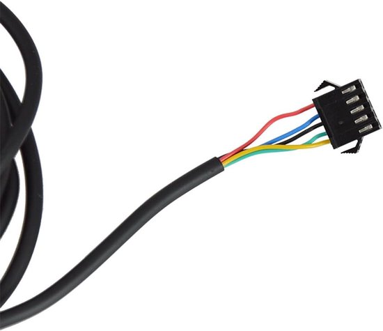 Verlengkabel voor E-bike snelheidsmeter, 5-pins waterdicht SM-kabel voor elektrische fiets - 170 cm, ideaal voor nauwkeurige metingen en eenvoudig te installeren — afbeelding 4