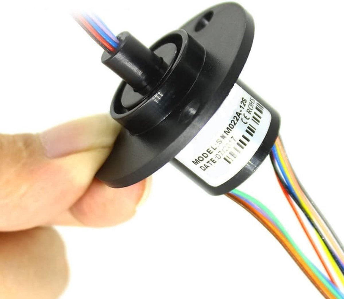 Krachtige 22MM 12MM Slipring voor Elektrische Componenten, Ideaal voor Monitoren, Drones en Verlichting