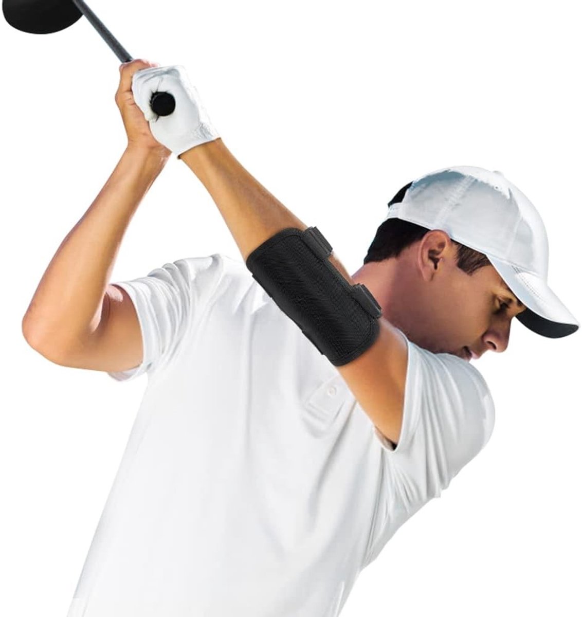 Oefensteun voor Golfstoten met Armwrap en Verbetering van de Stroketechniek voor Beginners en Gevorderden