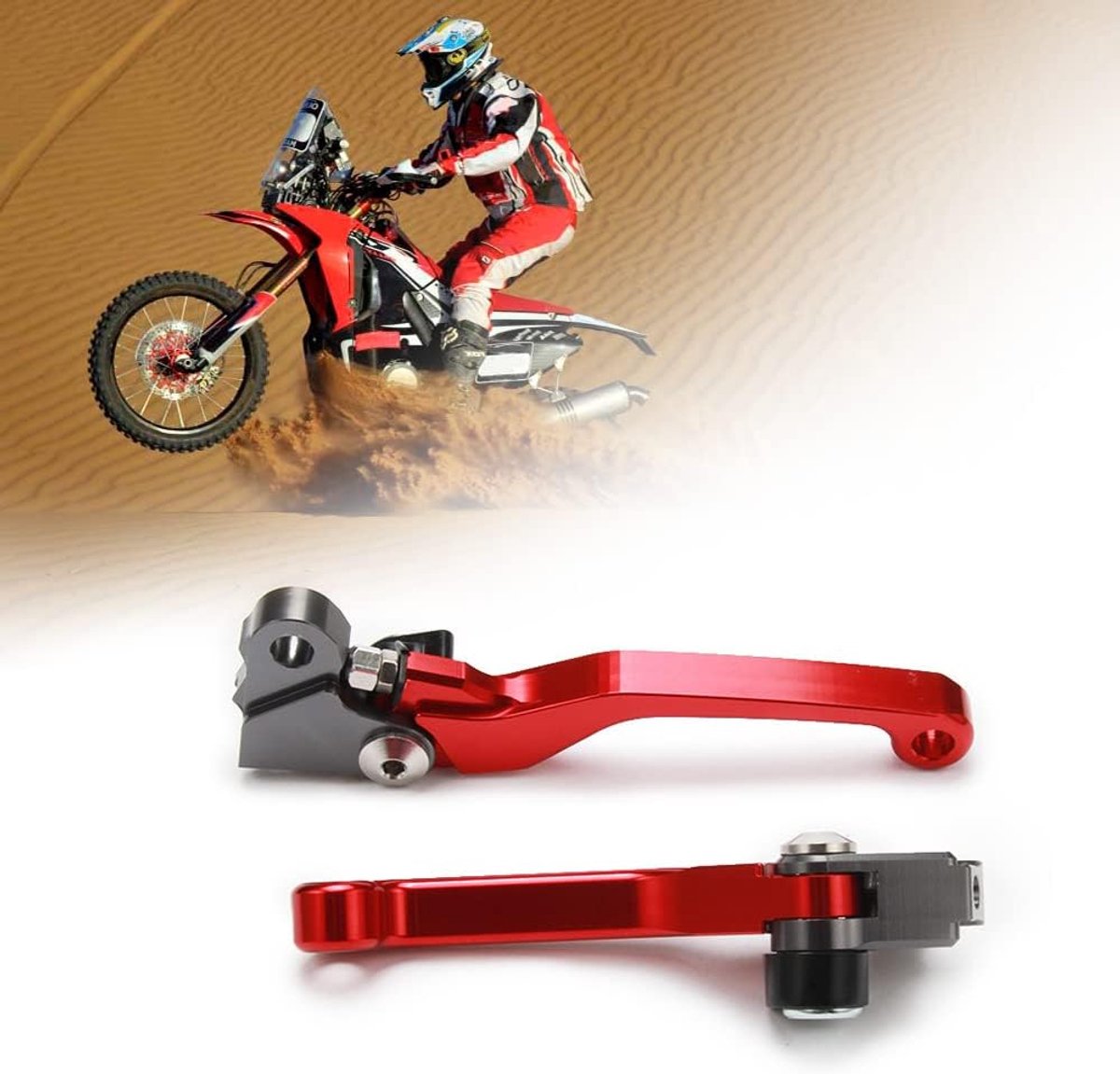 Engine Brake Lever Levers Clutch Kit Left Right For CR125R/250R 2004-2007 CRF250R 2004-2006 CRF450R 2004-2006 CRF250X - ShopVlot