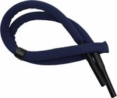 Fako Bijoux® - Drijvend Brillenkoord - Watersport - Suppen - Surfen - Zwemmen - 66cm - 10mm - Navy Blauw