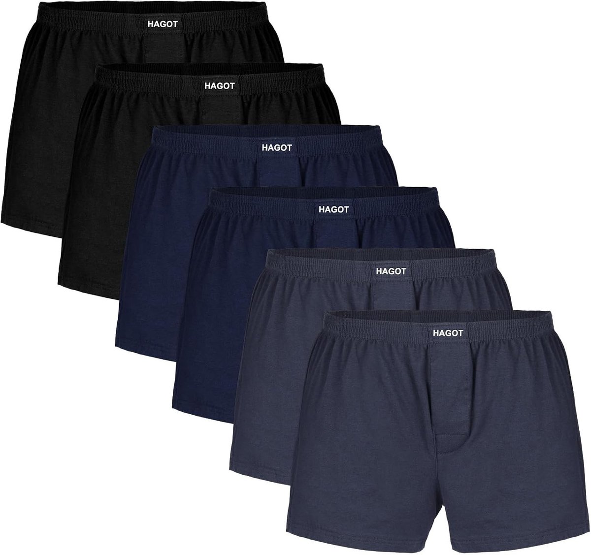 Comfortabele Boxershorts voor Mannen, Ondergoed met Elastische Tailleband voor Dagelijks Gebruik, Retro Stijl