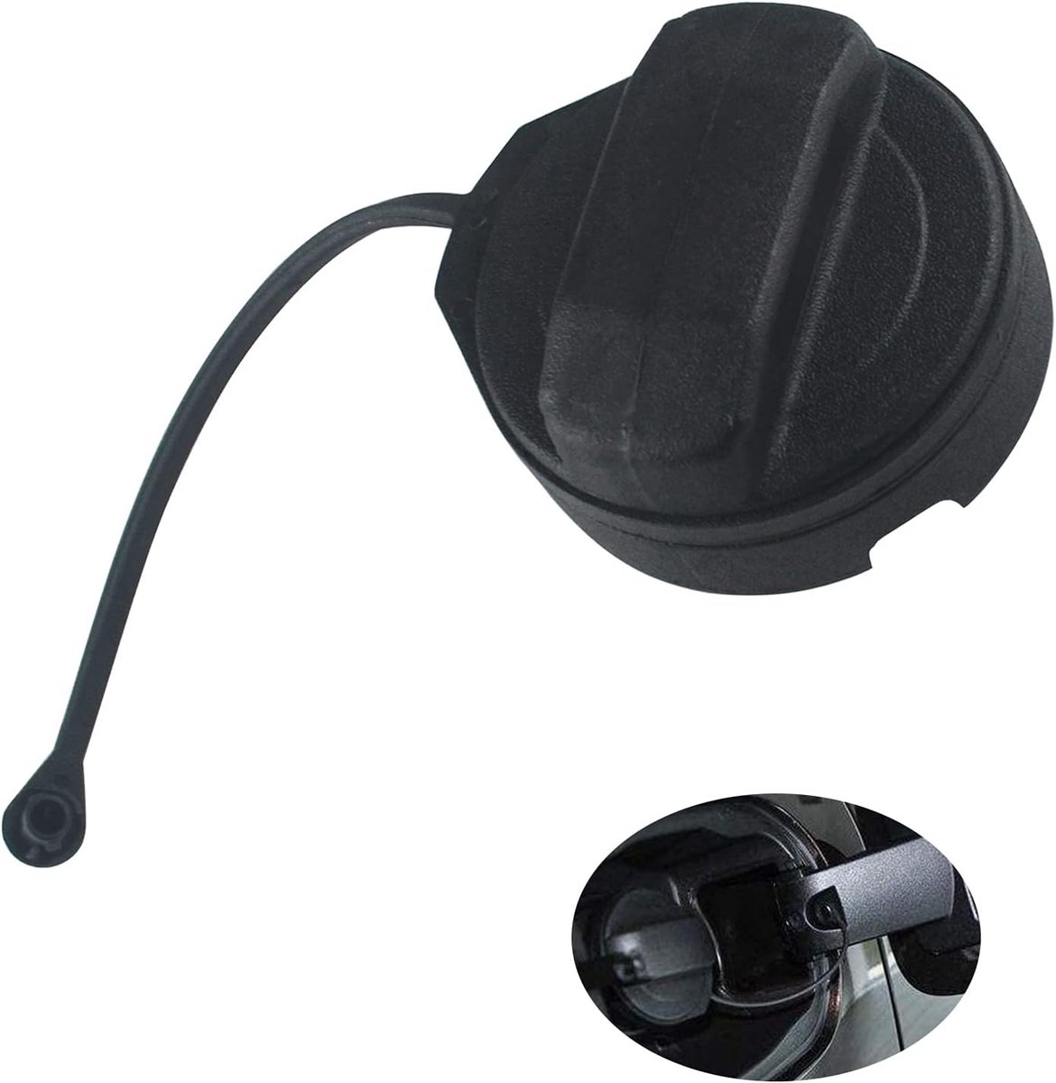 Tankdop voor VW Golf 3 4 5 6 A4 A6 A8 en Passat Jetta - Brandstoftankdop voor Benzine en Diesel, Vervangende Tankdeksel met Seal