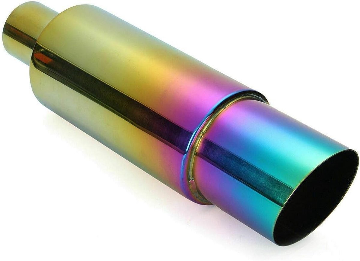 Stainless Steel Uitlaatpijp voor Auto Racing - Achterste Demper Tip en Eindafwerking, Perfecte Pasvorm en Duurzaam Design