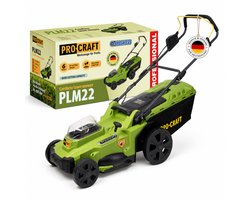 Procraft PLM22bb accu-grasmaaier 40 V ( 2x 20 V ) 430 mm borstelloos solo - zonder accu, zonder oplader