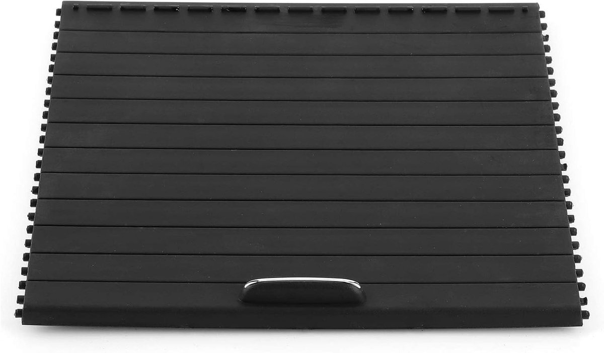 Hood van Rolluik Console, Vervangend Deksel voor Waterbekerhouder in ML GL GLS GLE W166, Zwart en Duurzaam Ontwerp