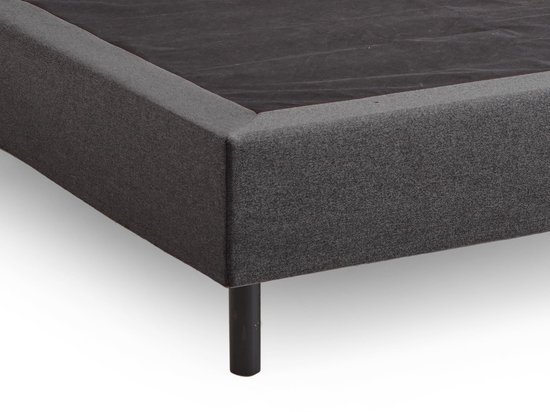 Boxbed 120 x 200 cm - antraciet - zonder matras - stijlvol en ruimtebesparend - Luxento — afbeelding 5