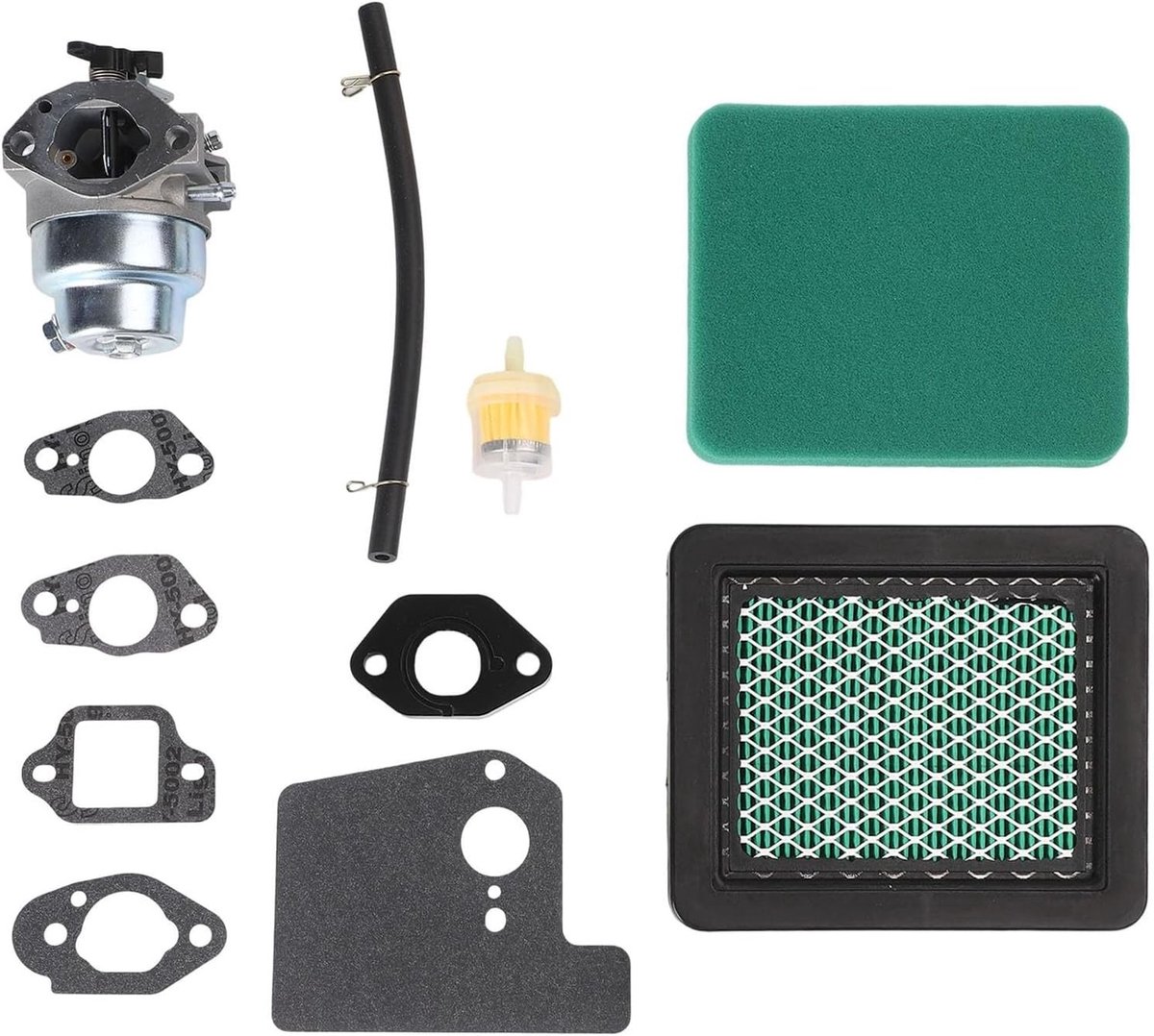 Reparatieset voor grasmaaiers en hogedrukreinigers, inclusief carburateur, bobines en luchtfilter, geschikt voor GCV135, GCV160 en GCV170 modellen