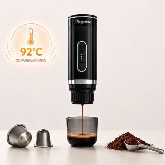 ChargeLuxe - Draagbare Elektrische Espressomachine