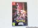 Pokémon Shining Pearl Nintendo Switch gamehoes met Palkia in de hoofdrol, met "Pokémon" en "Shining Pearl" logo's.