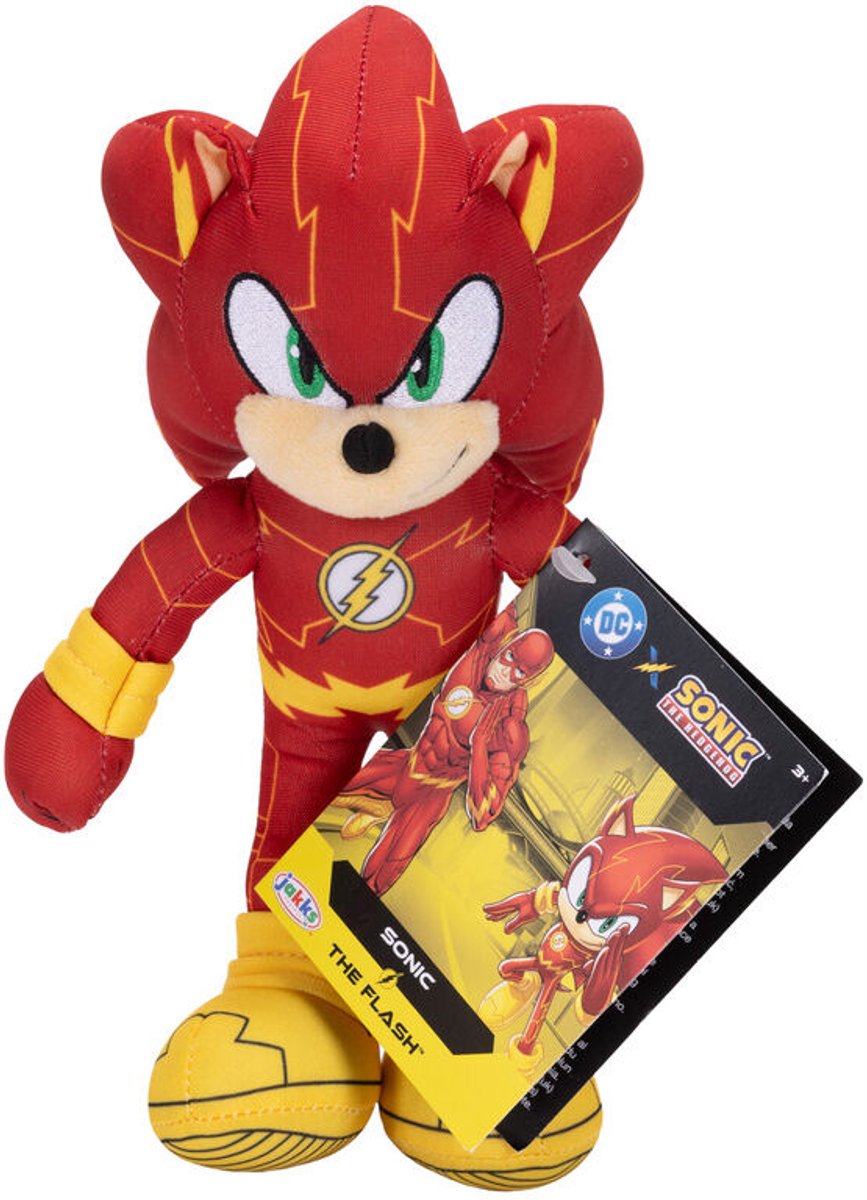 SONIC & DC 22,5 cm Knuffel - Sonic The Flash