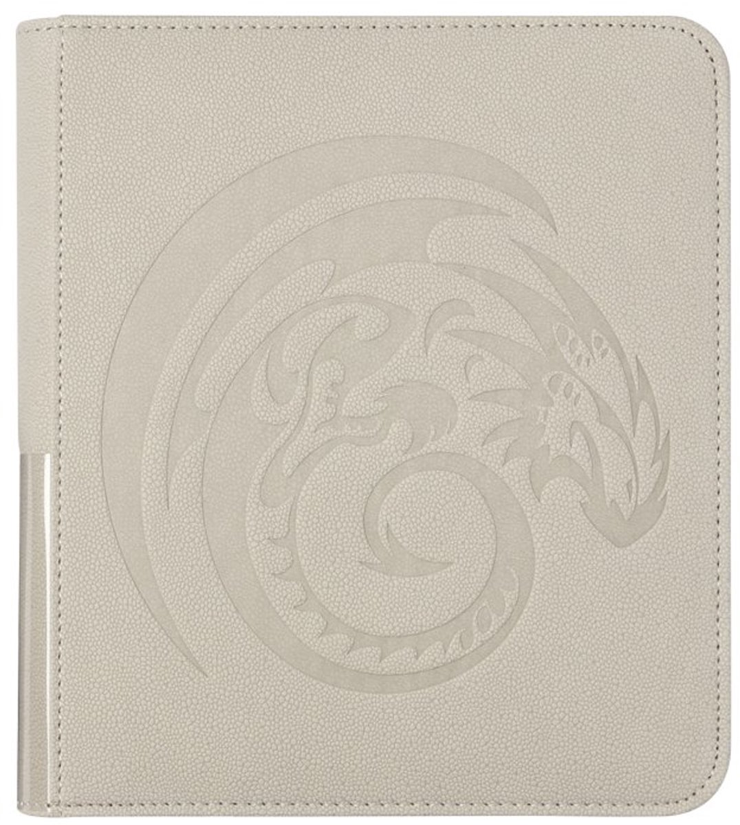 Dragon Shield - Zipster Binder 160: Ashen White