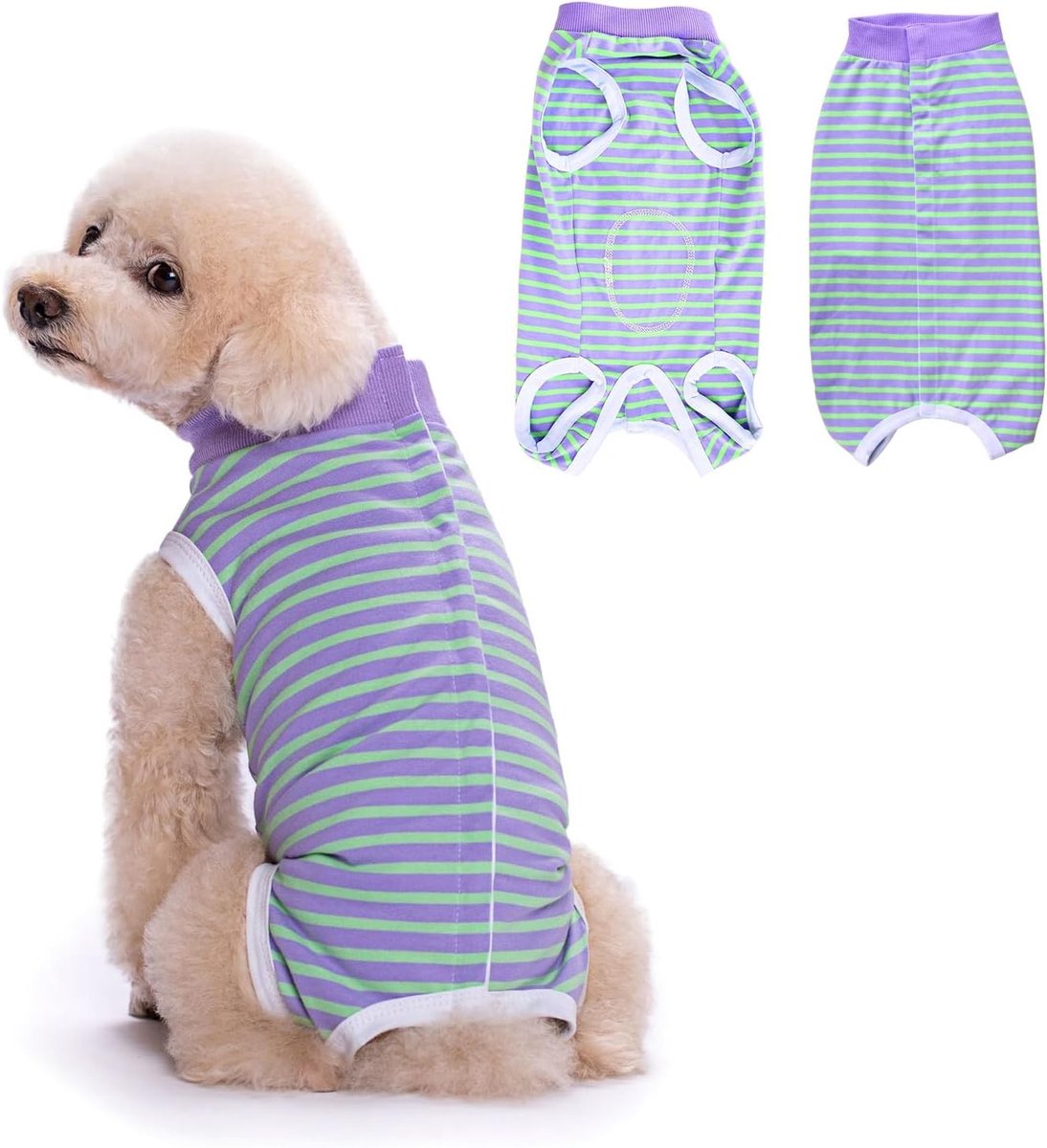 Herstelpak voor Honden en Katten na Chirurgie - Anti-Lock, Comfortabel en Alternatief voor Elektronische Hoofdkegel (S)