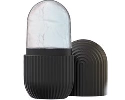 Gezicht ijs roller – Gezicht Ijsroller - Ijs contouren – face icing – face ice contouring – ice skin care – Zwart