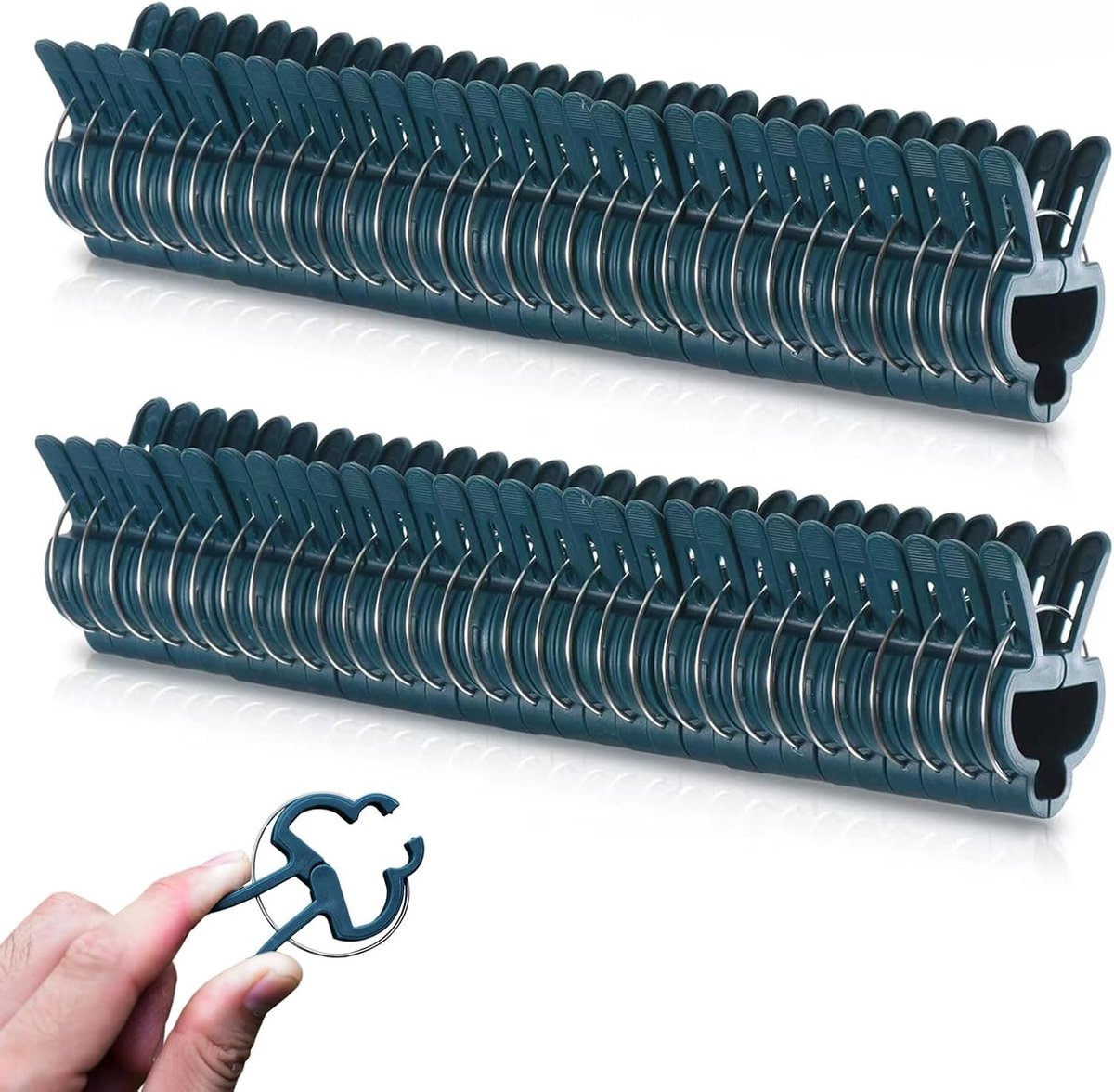 50 stuks herbruikbare plantenhouderclips voor klimplanten, ondersteuning voor tomaten en groenten, ideaal voor tuinplanten en vruchten