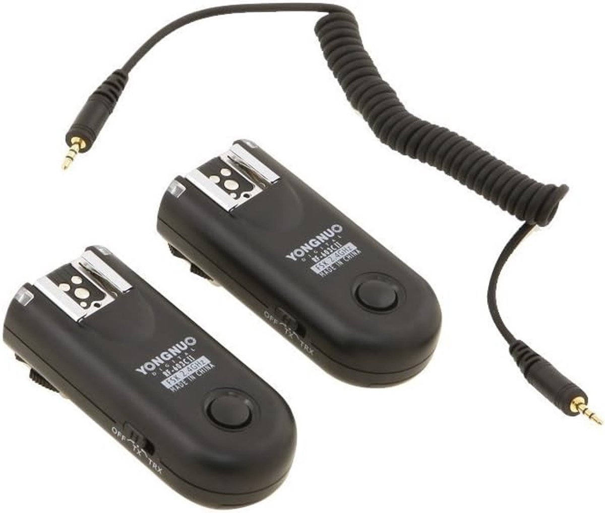Draadloze Flitser Trigger voor Canon EOS Camera's 350D, 450D, 500D, 600D, 650D, 700D en 70D met Betrouwbare Afstandsbediening