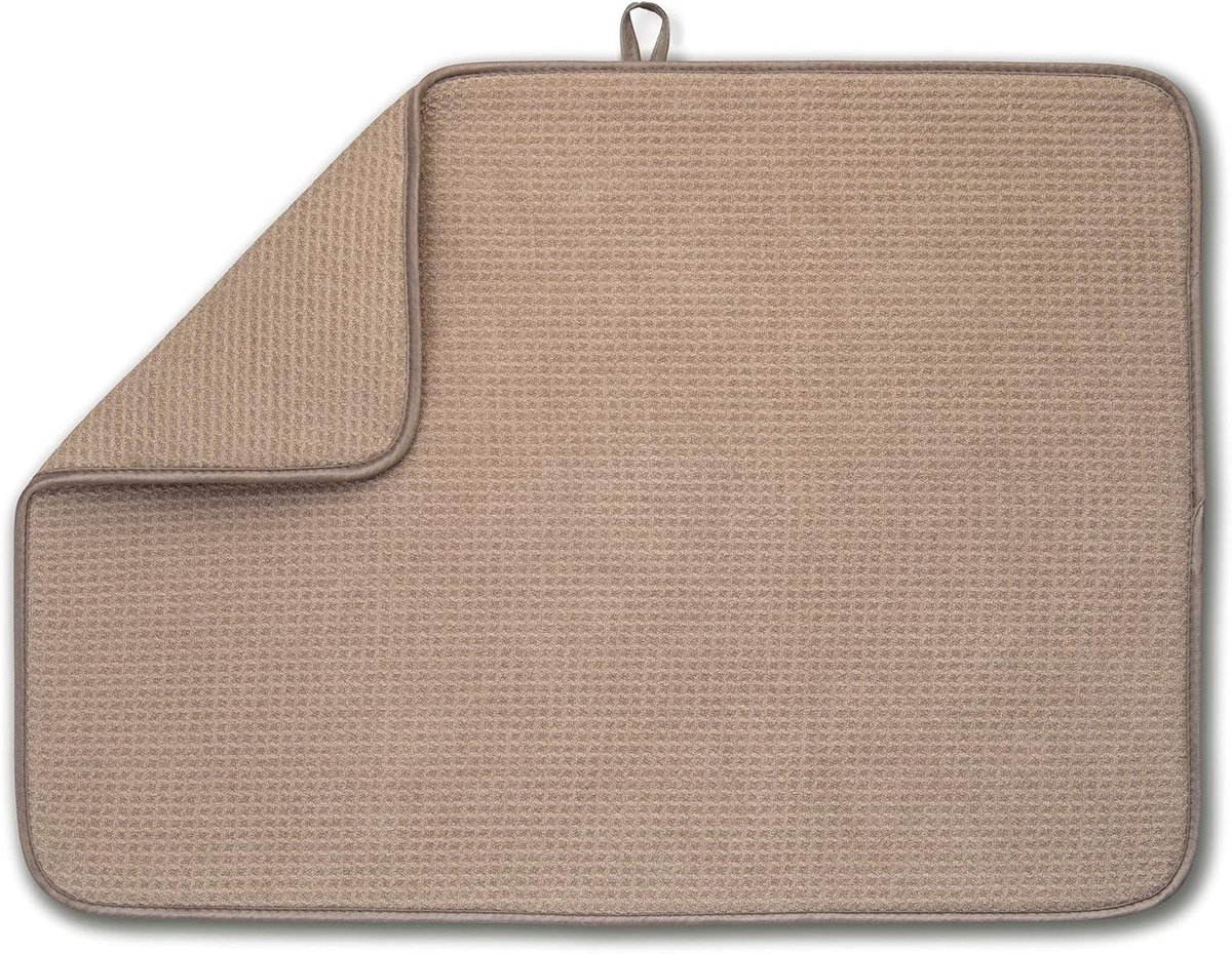 Grote Microfiber Afwasmat 60 x 43 cm, Super Absorberend en Sneldrogend voor Keukengebruik