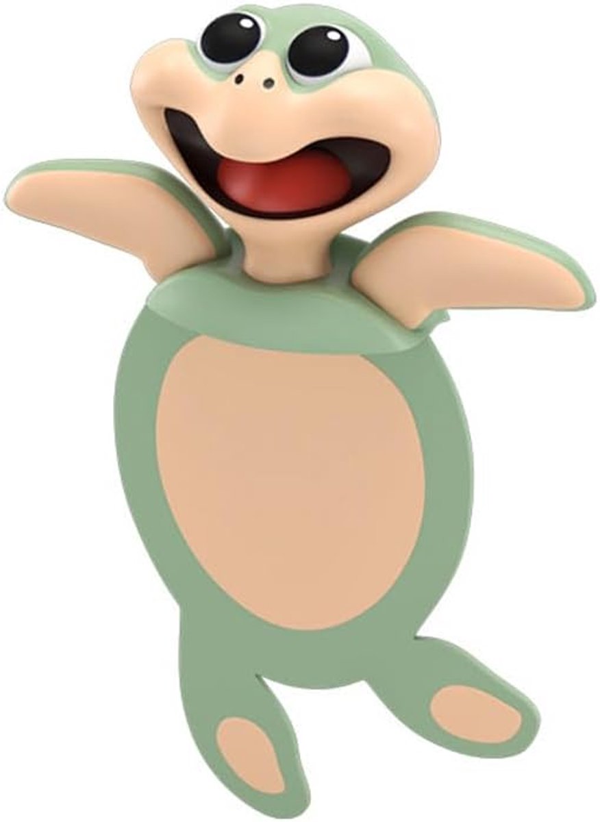 Boekenlegger schildpad - 3D cartoon zeedieren - creatief en grappig - ideaal voor boekenliefhebbers - ShopVlot