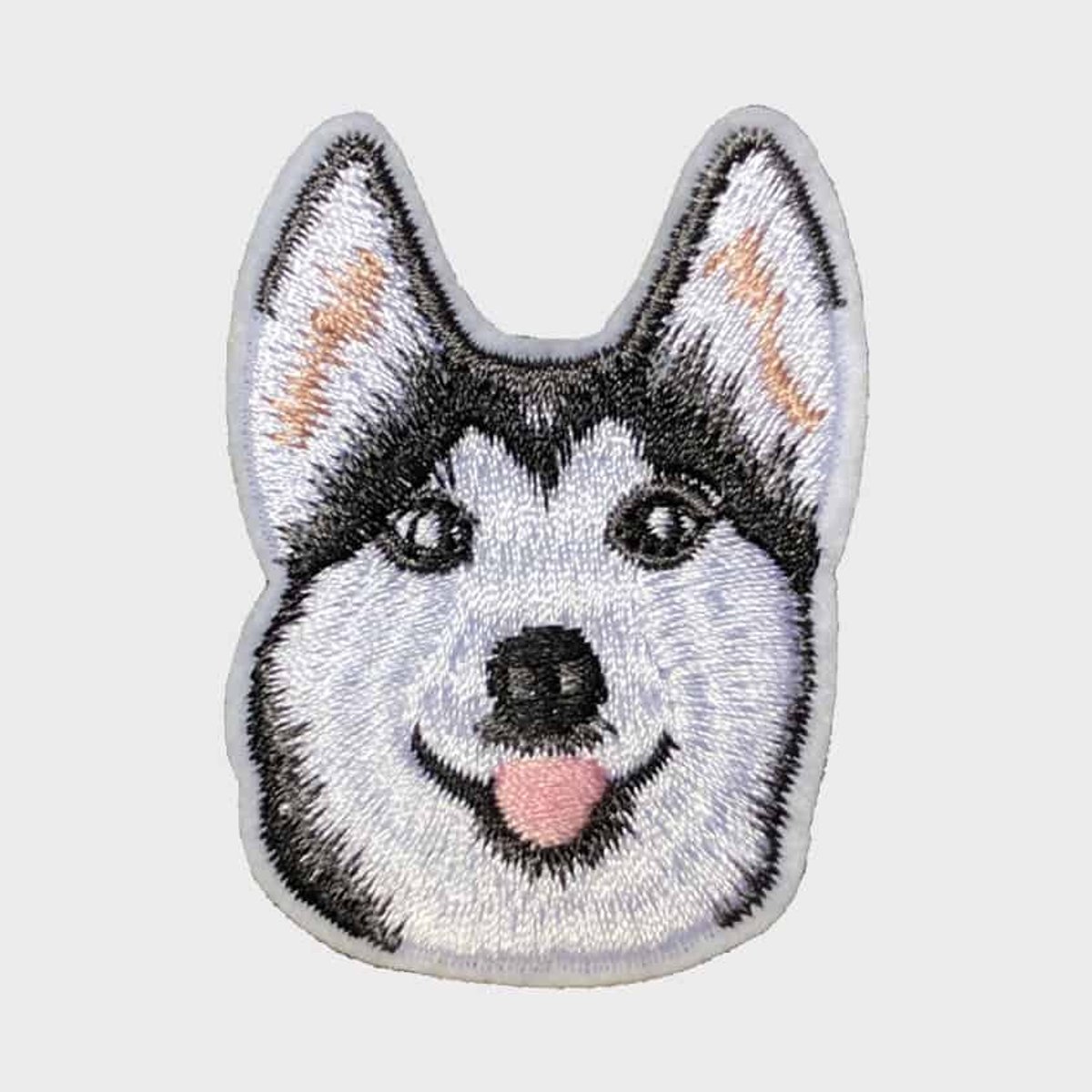Patchy® – Husky Strijk Embleem Patch 5 x 3.5 cm