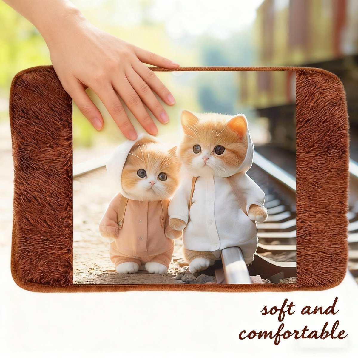 Elektrische warmwaterkruik - pluche met zakken - houdt warmte vast - perfect als handwarmer - ShopVlot