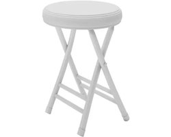 ILOOXI Padded Padded Folding Stool Stackable Portable Folding Chair Round Folding Bar Stool 350lbs Capacity Folding - ShopVlot