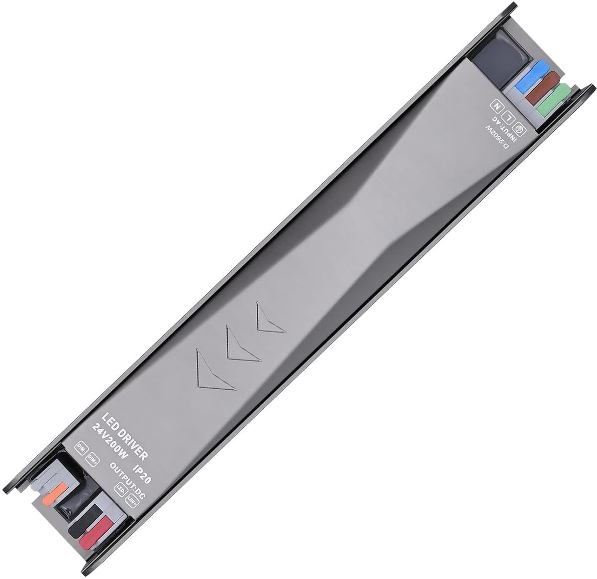 BENLUN Constant Voltage 24V 200W 8.33A Dimmable LED Driver, LED Transformer IP20, AC 200V-240V Triac Power Supply, LED - ShopVlot